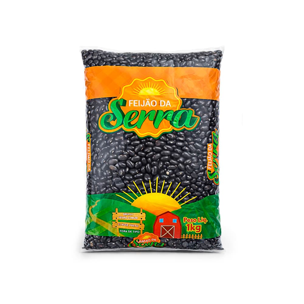 Frijoles negros Serra (1 kg / 2.2 lb) - Miniatura 1
