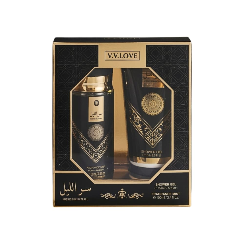 Kit fragancia y gel corporal Hushed Nightfall V.V. Love - Miniatura 1
