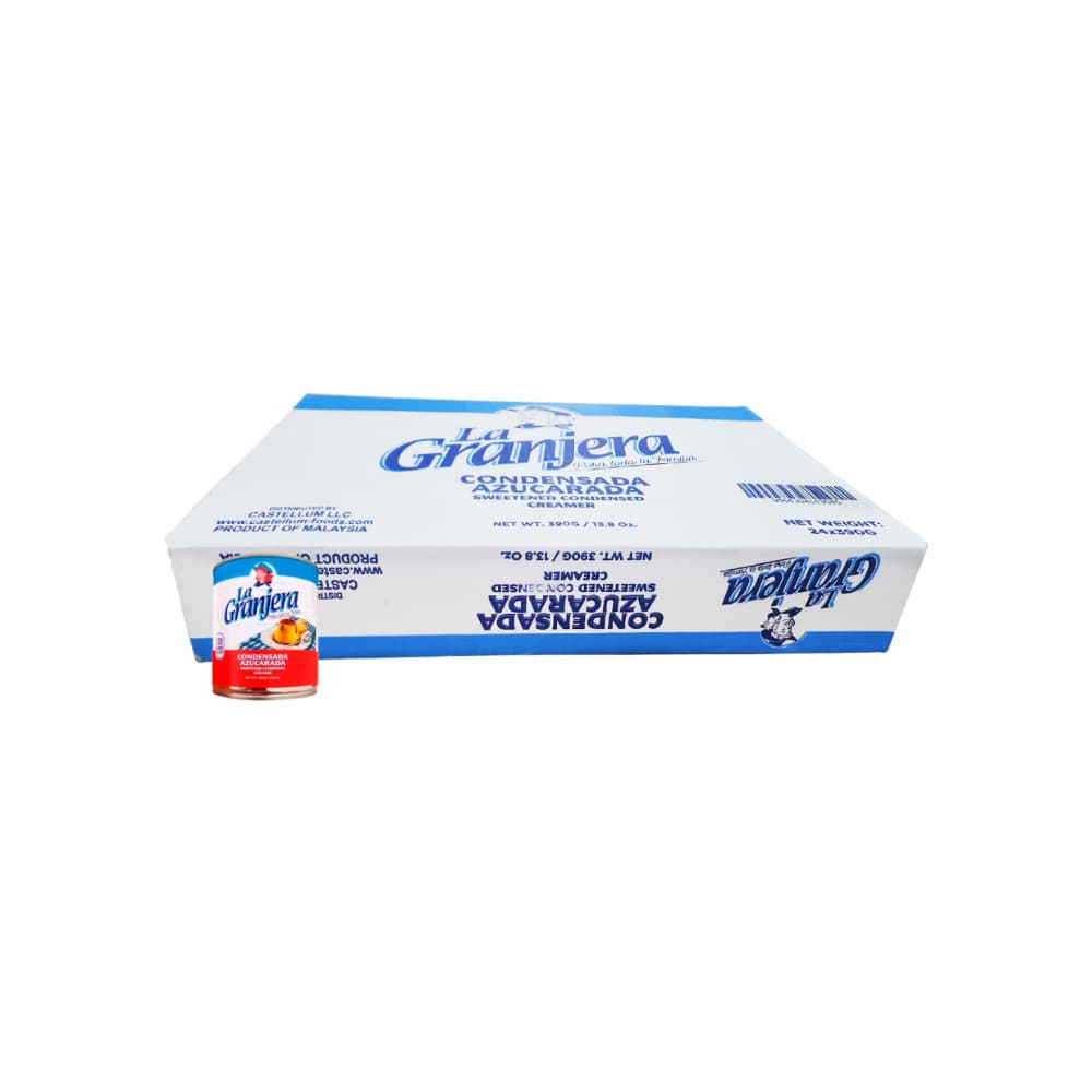 Leche condensada azucarada La Granjera (24 x 390 g / 13.8 oz) - Imagen 1