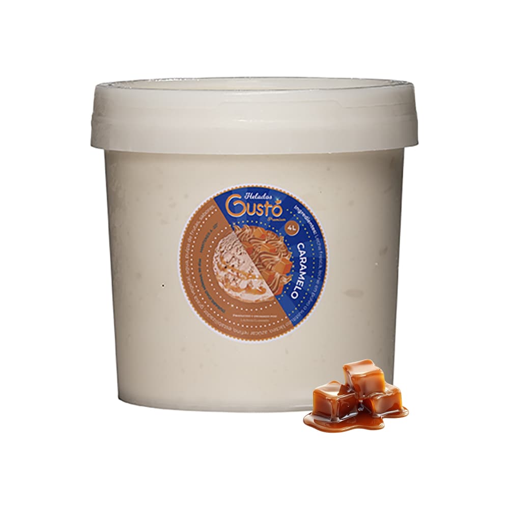 Helado Premium de caramelo Gustó (4 L) - Miniatura 2