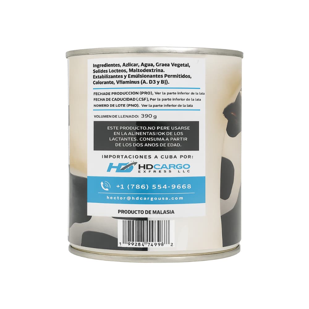 Leche condensada azucarada Delicias de Gaby (390 g / 13.8 oz) - Miniatura 2