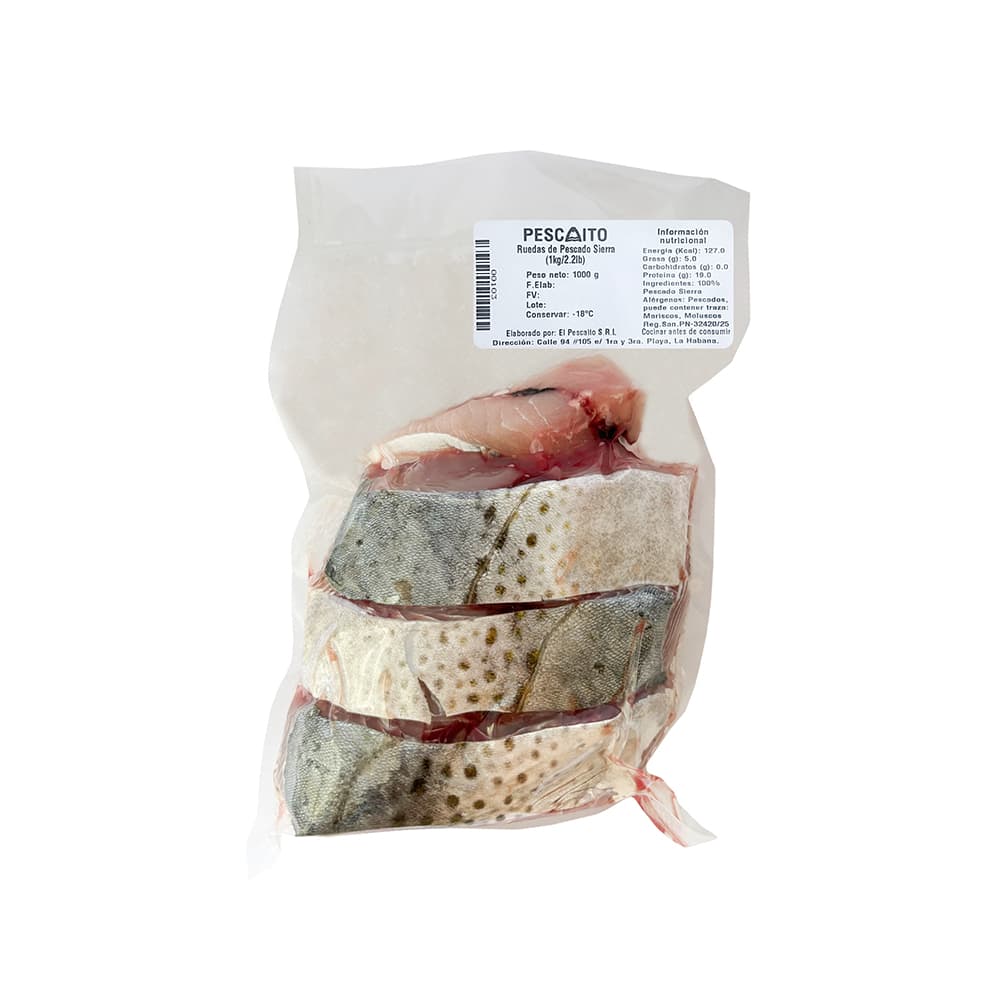 Rueda de pescado sierra Pescaito (1 kg / 2.2 lb) - Miniatura 3