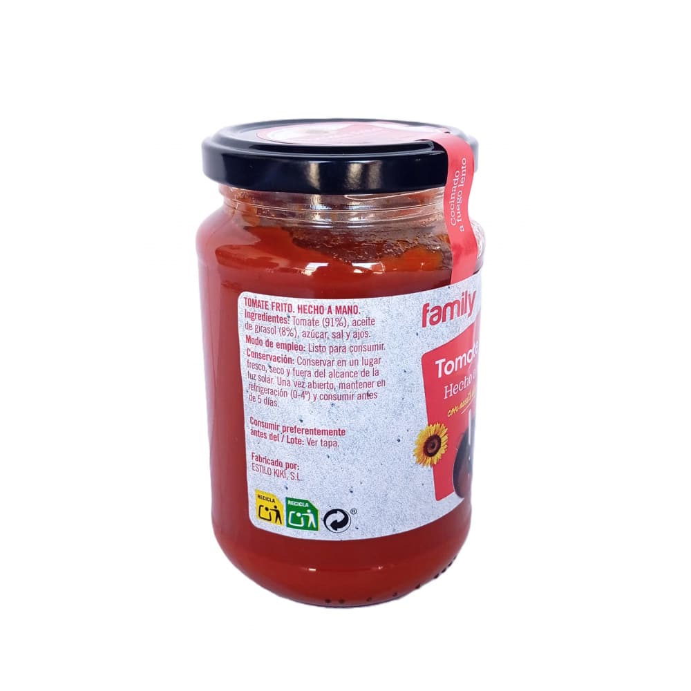 Tomate frito con aceite de girasol Family (350 g / 12.3 oz) - Miniatura 3
