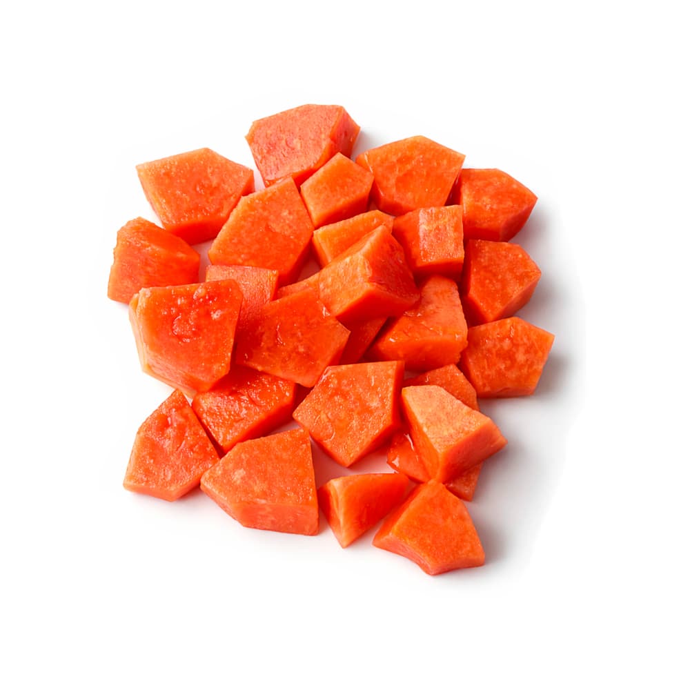 Trozos de frutabomba madura congelada (1 kg / 2.2 lb) - Miniatura 2