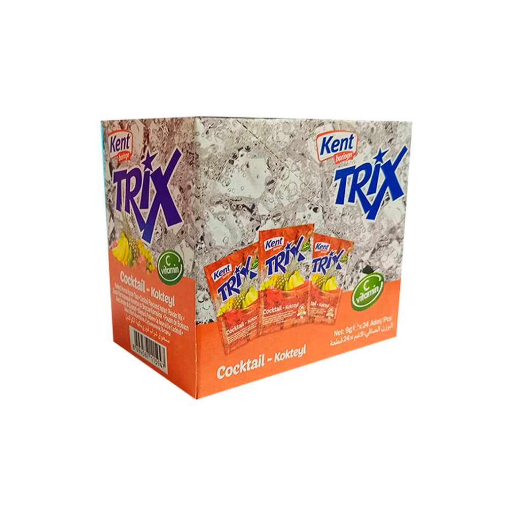 Caja de refresco en polvo sabor cóctel Trix (24 x 9 g) - Imagen 1