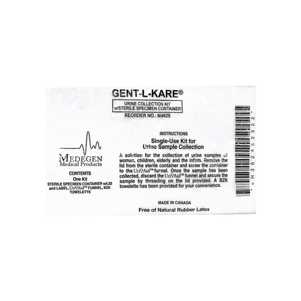 Kit de recolección de orina para mujer Gent-L-Kare (1 kit) - Miniatura 2