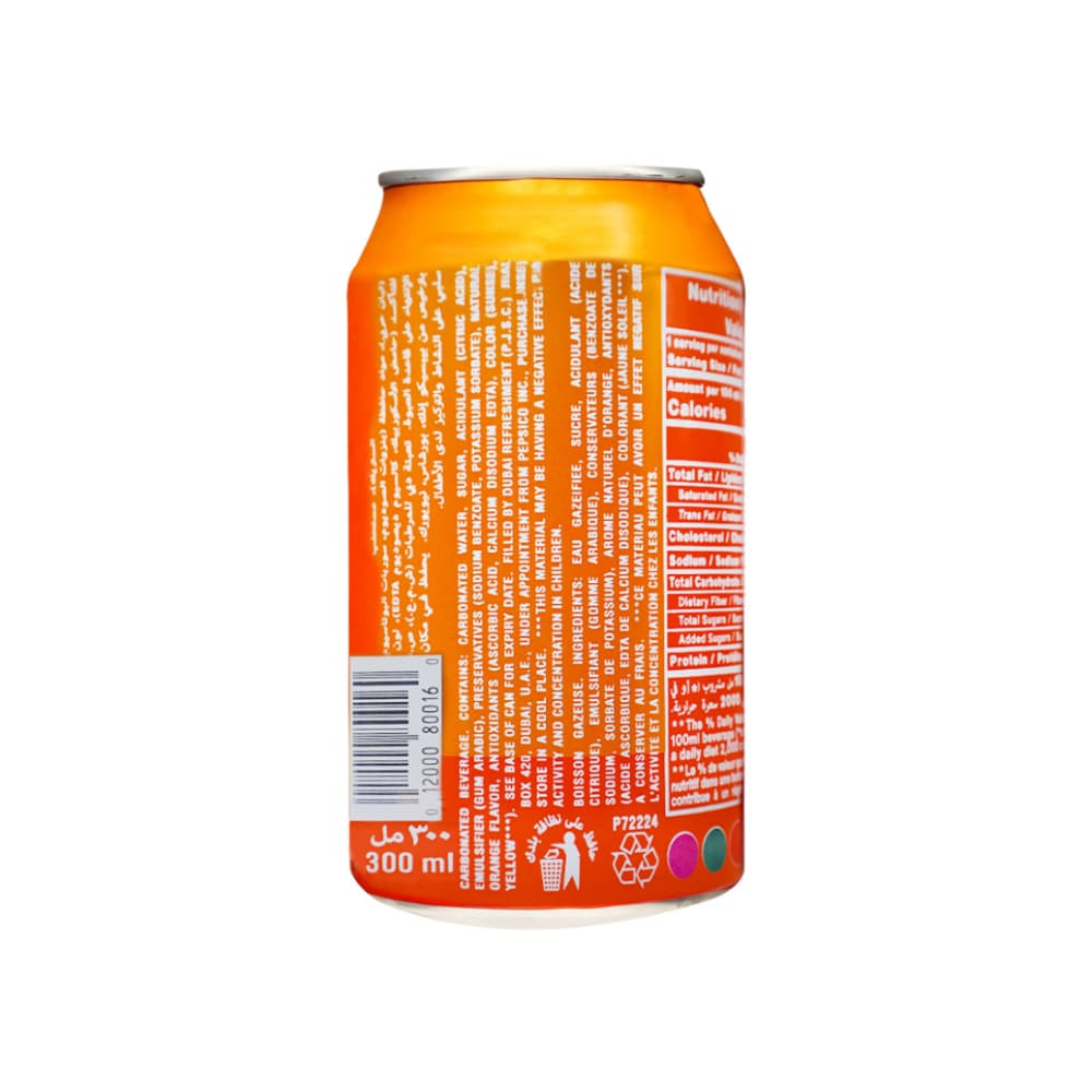 Refresco gaseado sabor naranja Mirinda (24 x 300 ml) - Miniatura 2