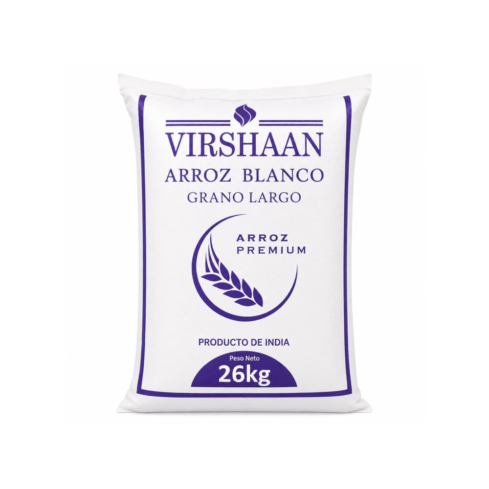 Arroz blanco grano largo Virshaan (3 x 26 kg / 57.32 lb) - Miniatura 2