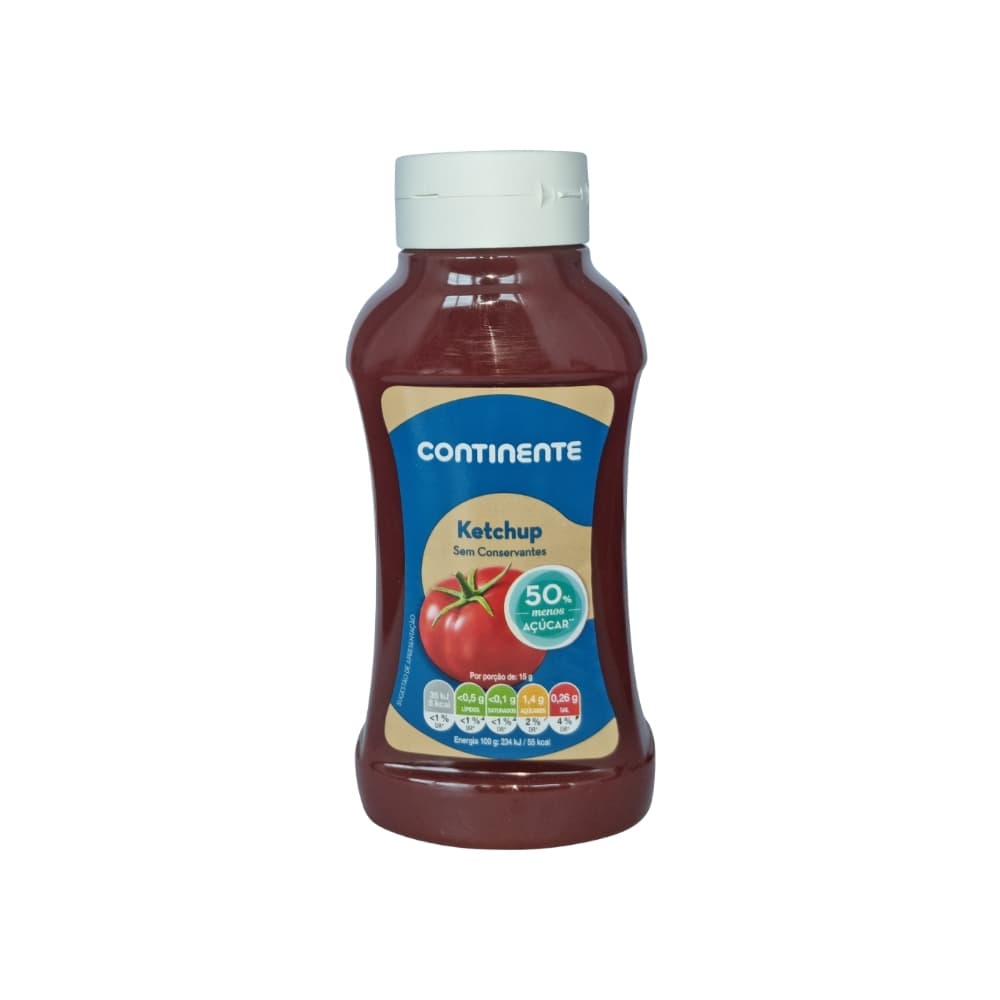 Ketchup Top Down sin gluten Continente (540 g / 19.05 oz) - Miniatura 1