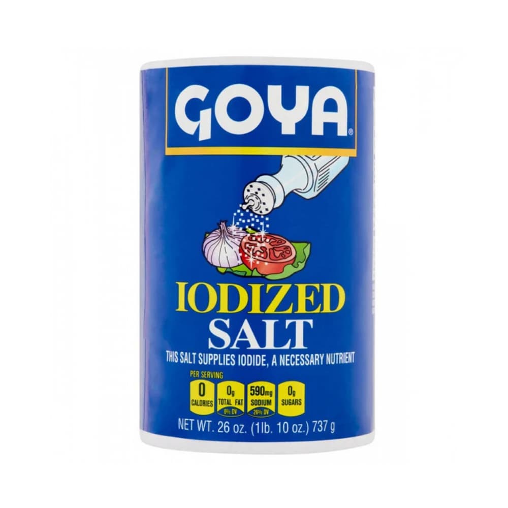 Sal yodada Goya (737 g / 1.6 lb) - Imagen 1