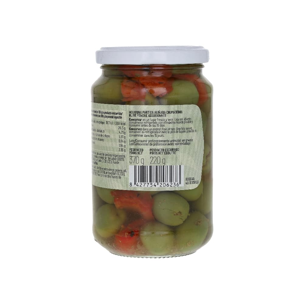 Aceituna partida aliñada La Huerta de al Lado (370 g / 13.05 oz) - Miniatura 3
