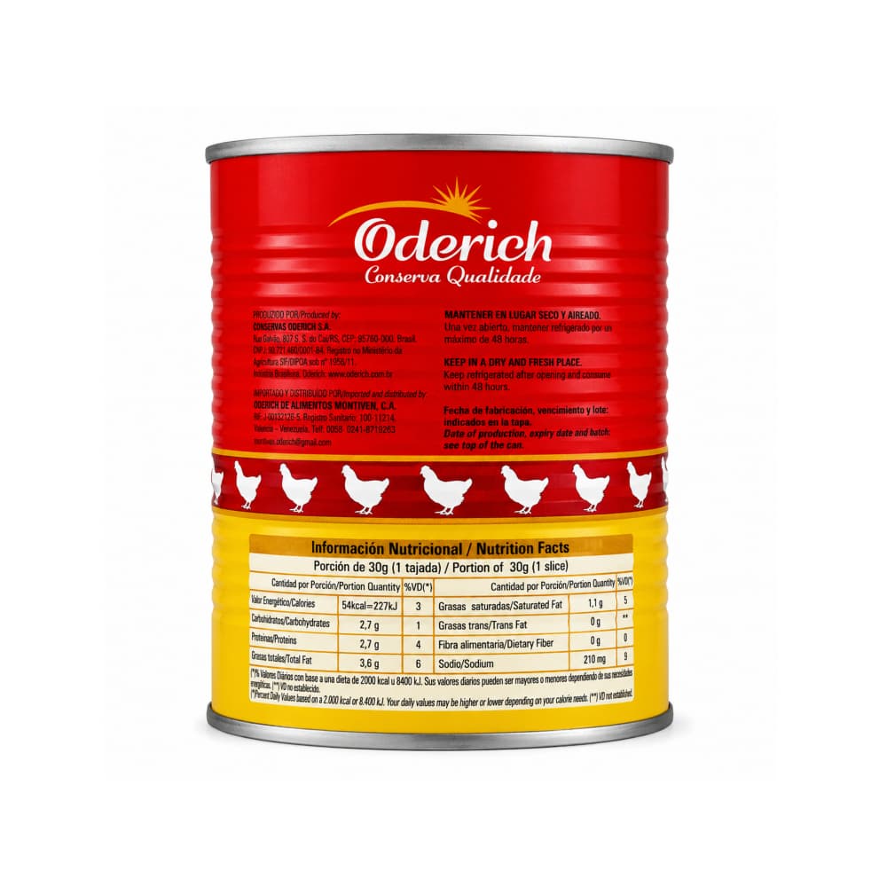 Jamonilla de pollo - Spam Oderich (340 g / 11.99 oz) - Miniatura 2