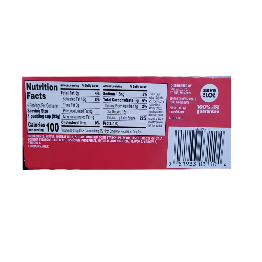 Natilla de vainilla Sunny' s (4 x 92.1 g / 3.25 oz) - Miniatura 4