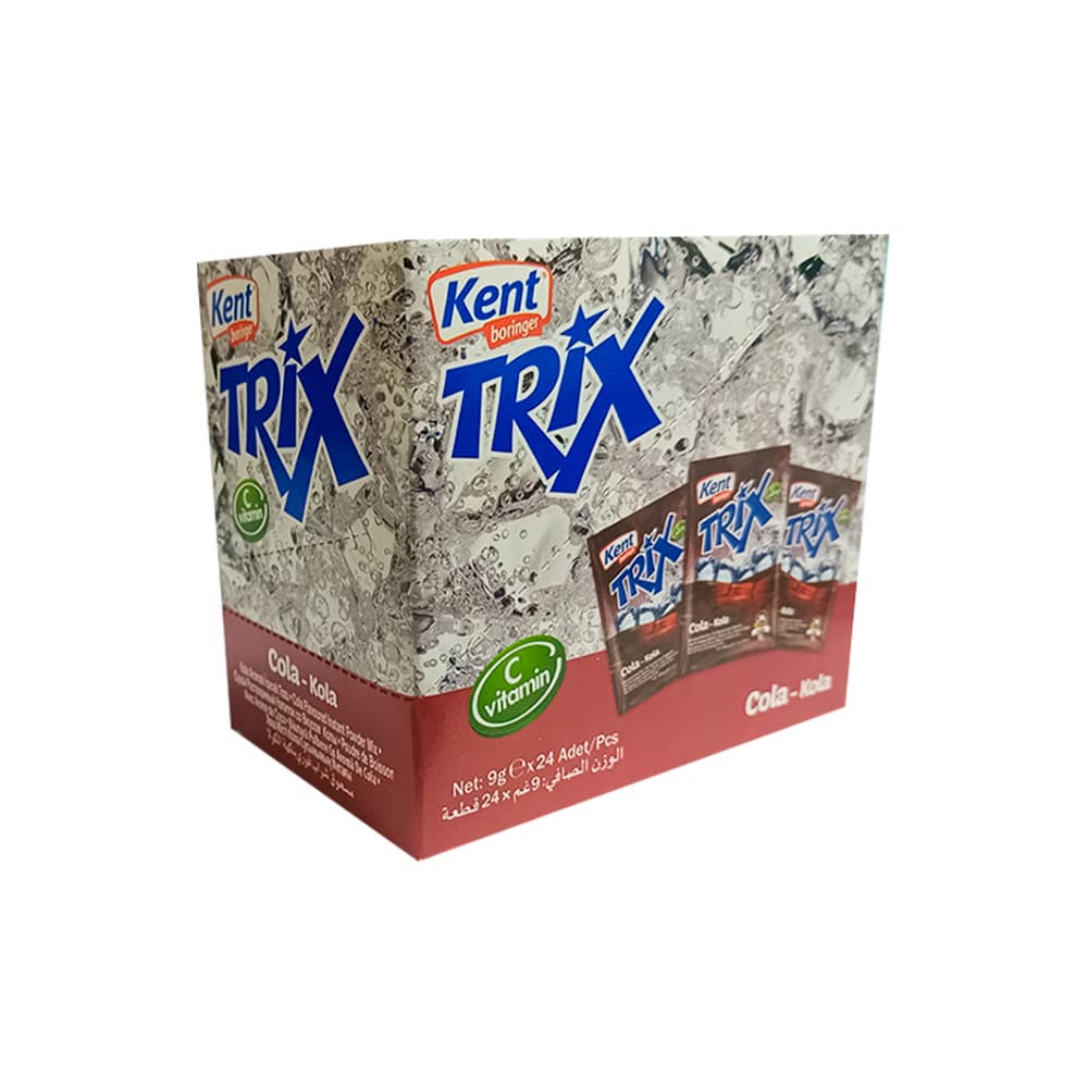 Caja de refresco en polvo sabor cola Trix (24 x 9 g) - Imagen 1