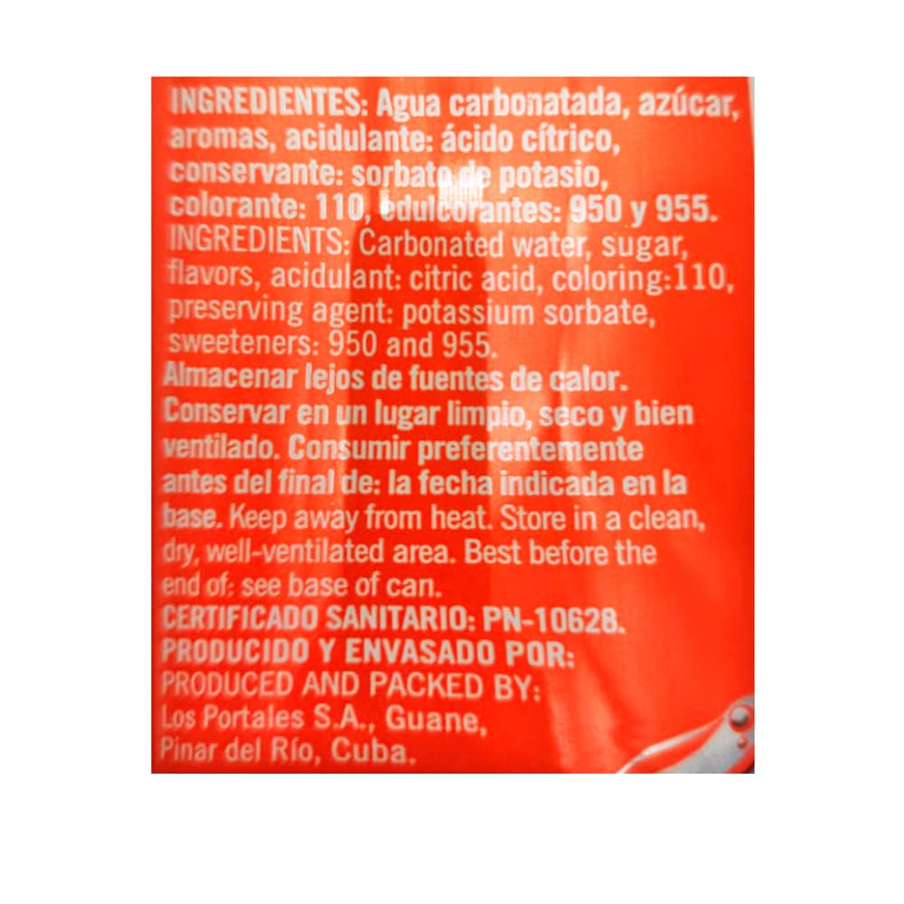 Refresco sabor naranja Ciego Montero (355 ml) - Miniatura 3