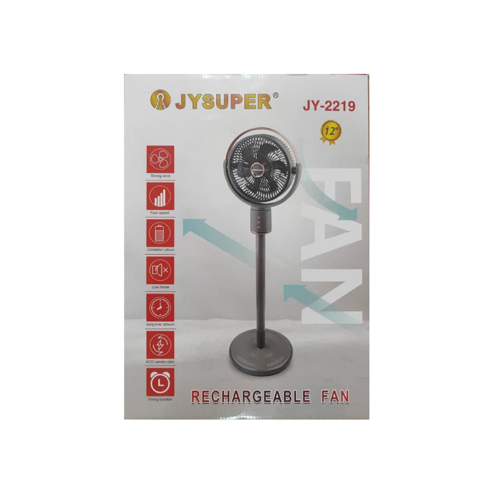 Ventilador recargable 3 en 1 color blanco 12" JY-2219 JySuper - Miniatura 4