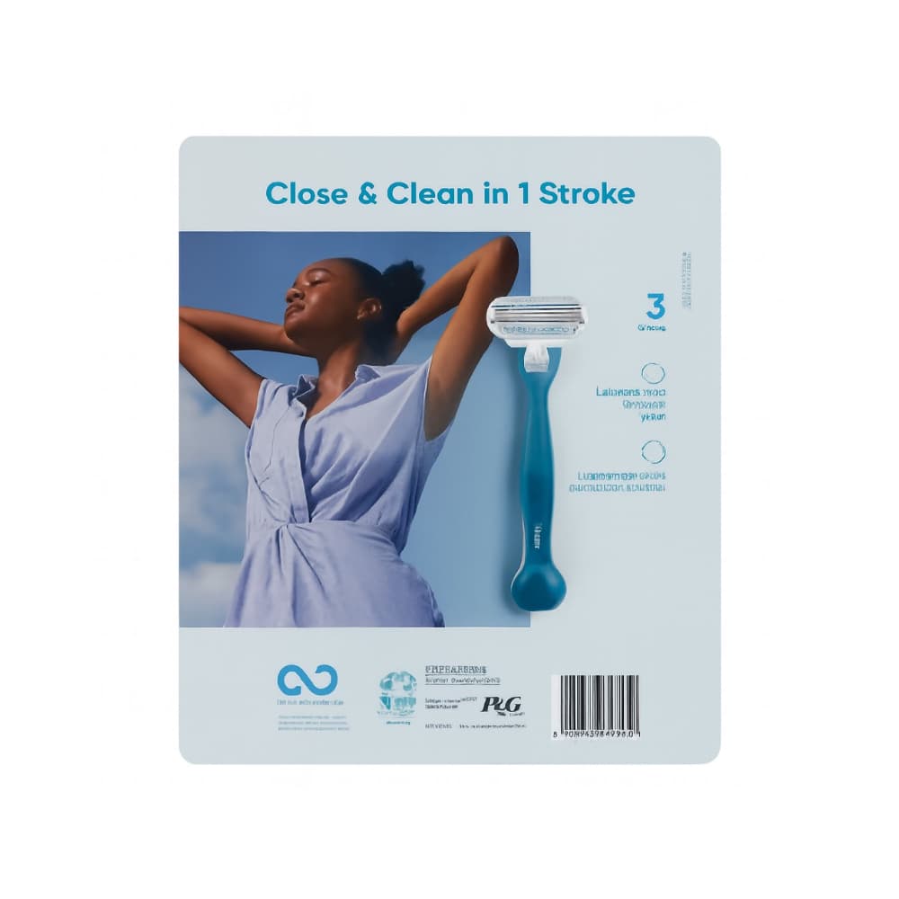 Maquinilla de afeitar para mujer y 16 hojas de repuesto Gillette - Miniatura 2