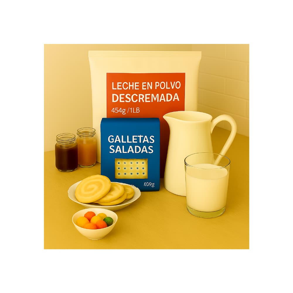 Leche en polvo descremada Jimm (454 g / 1 lb) - Miniatura 4