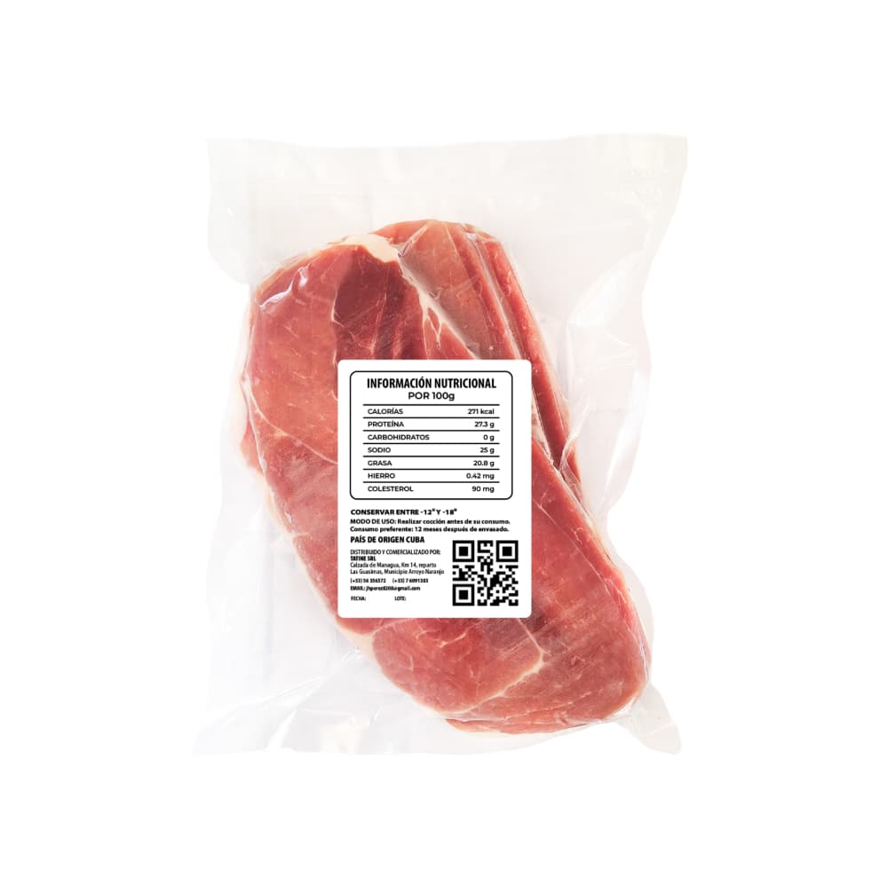 Chuleta de pierna de cerdo deshuesada Campo Vivo (1 kg / 2.2 lb) - Miniatura 3