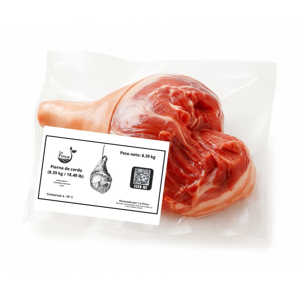 Pierna de cerdo (8.39 kg / 18.49 lb) - Miniatura 3