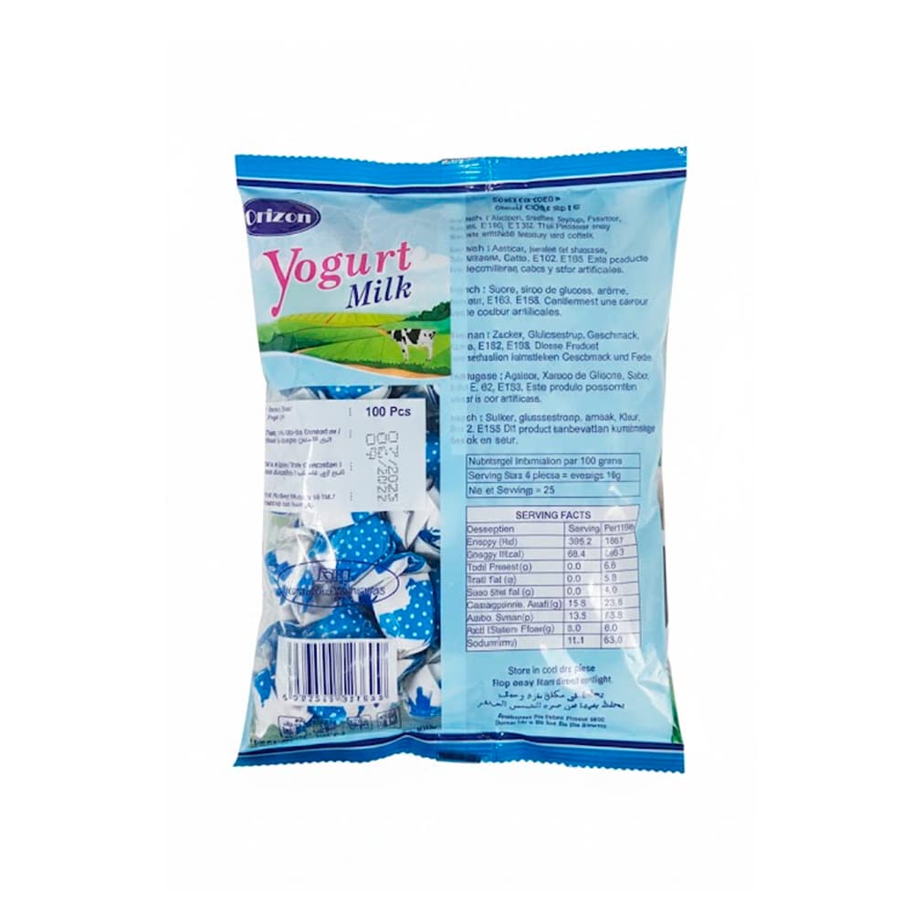 Caramelos de yogur y leche Orizon (100 U) - Miniatura 2