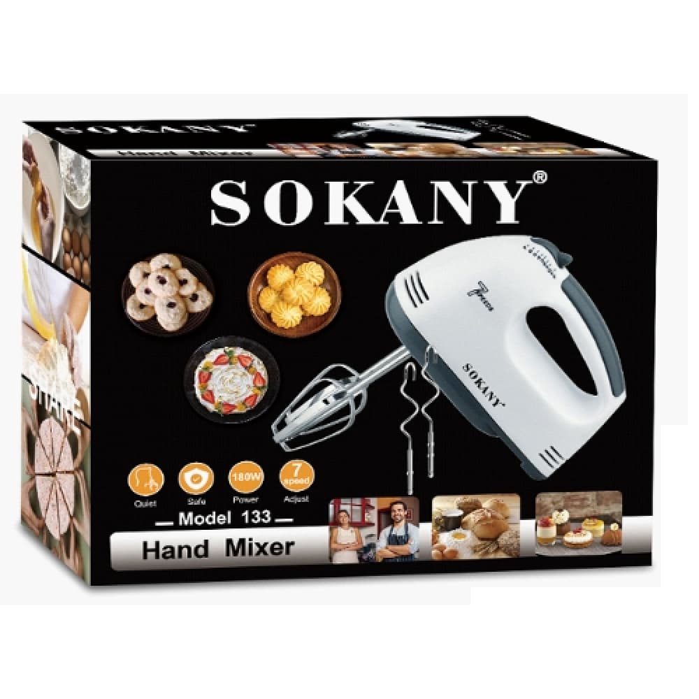 Batidora mezcladora merenguera Sokany SK-0133 - Miniatura 2