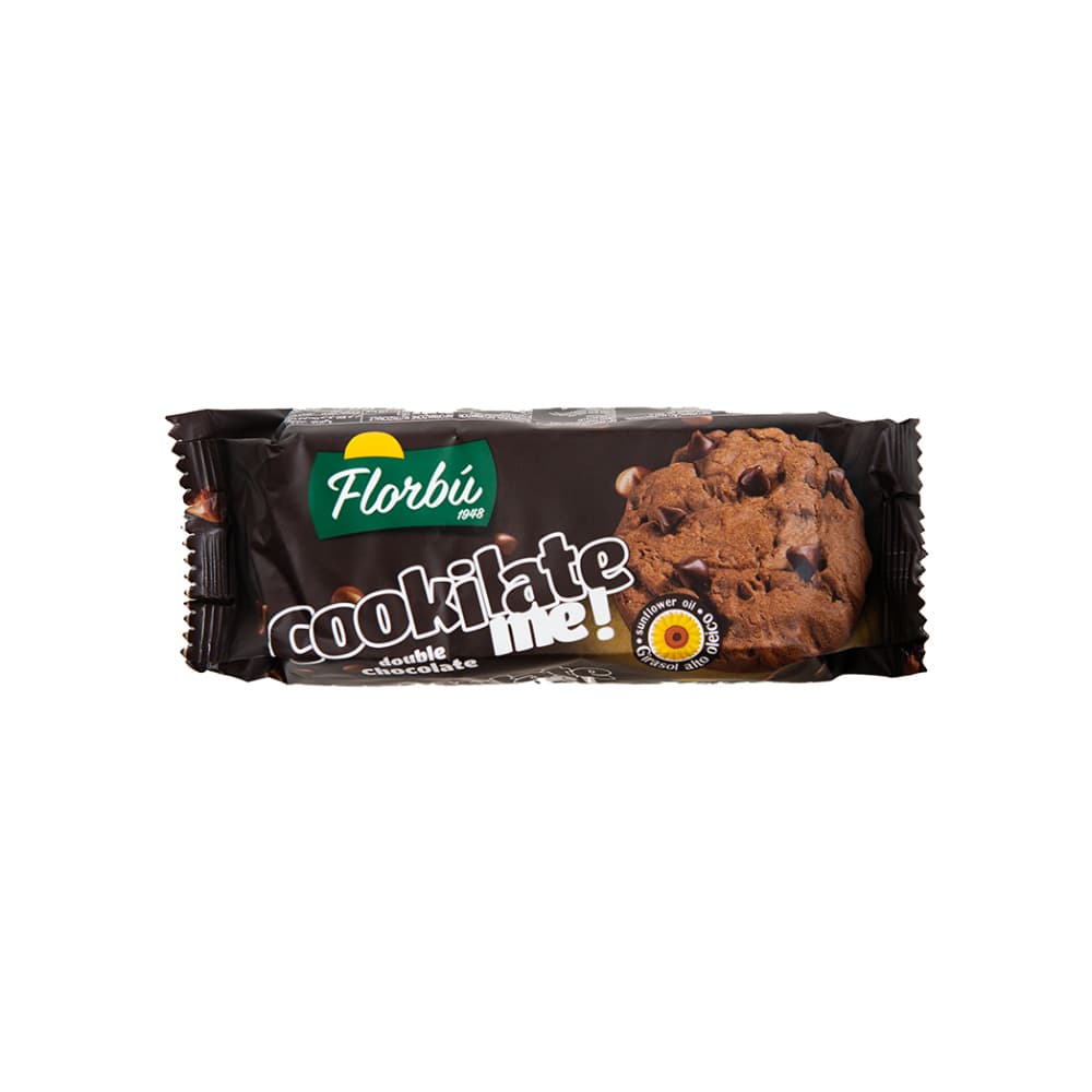 Galletas de cacao con chispas de chocolate Florbú (3 x 90 g / 3.17 oz) - Miniatura 3