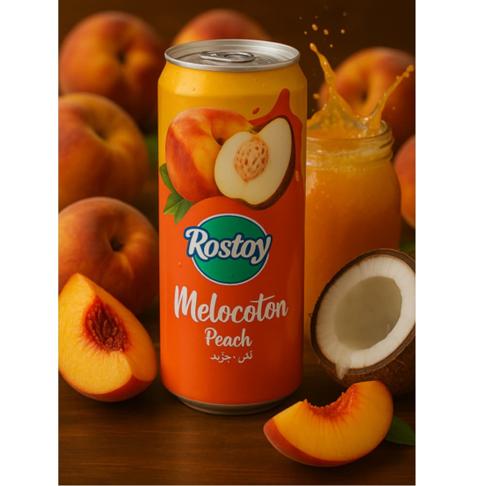 Néctar de melocotón Rostoy (330 ml) - Miniatura 4