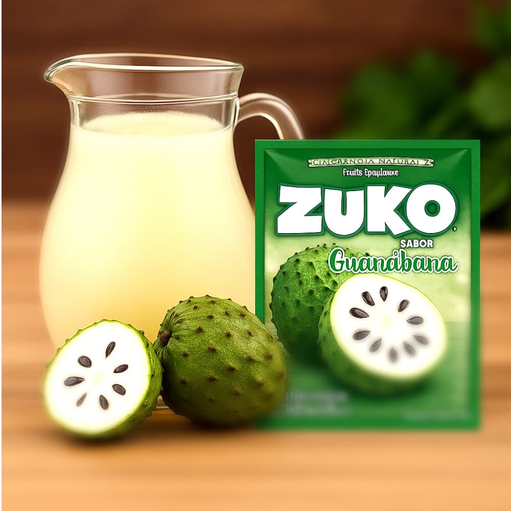 Refresco instantáneo sabor guanábana Zuko (13 g / 0.46 oz) - Miniatura 5