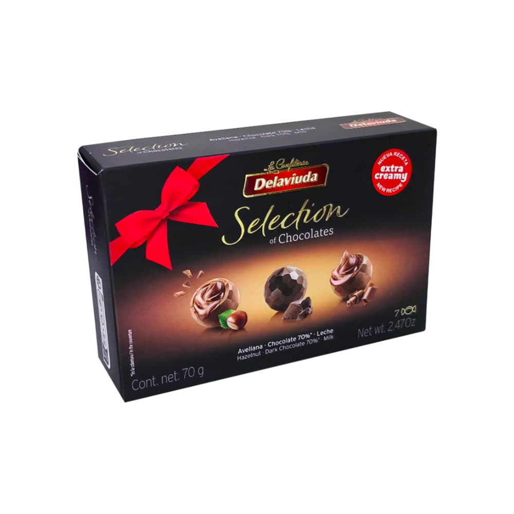 Selección de chocolates Delaviuda (70 g / 2.47 oz) - Imagen 1