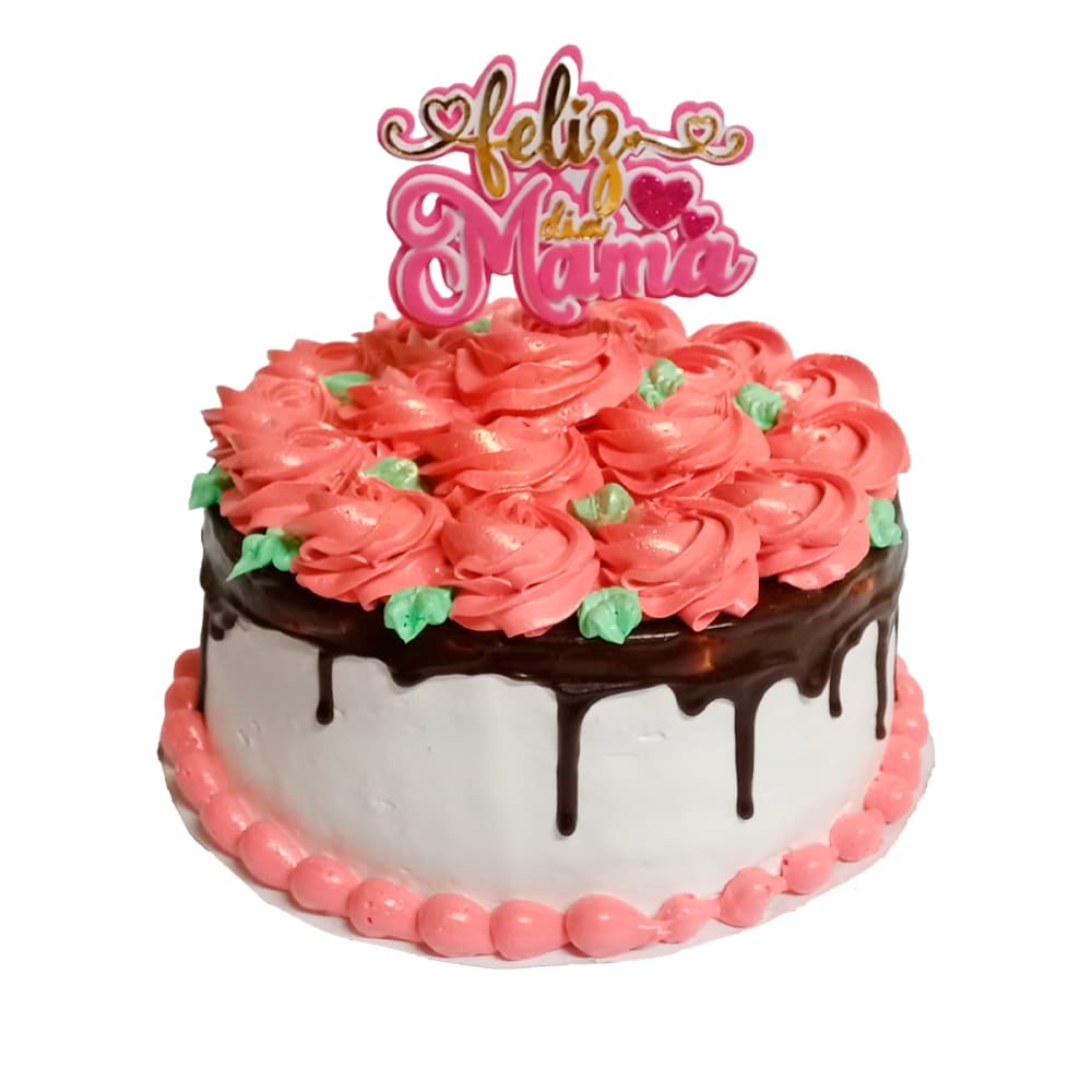 Cake para el Día de las Madres fresa bombón Sweet Love MCH Panaderia (12 comensales) - Imagen 1