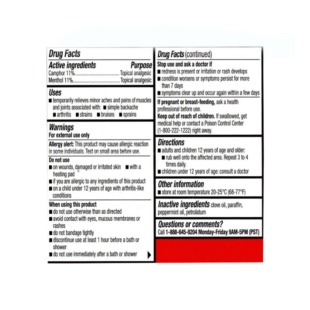 Bálsamo para aliviar el dolor Coralite (18 g / 0.63 oz) - Miniatura 2