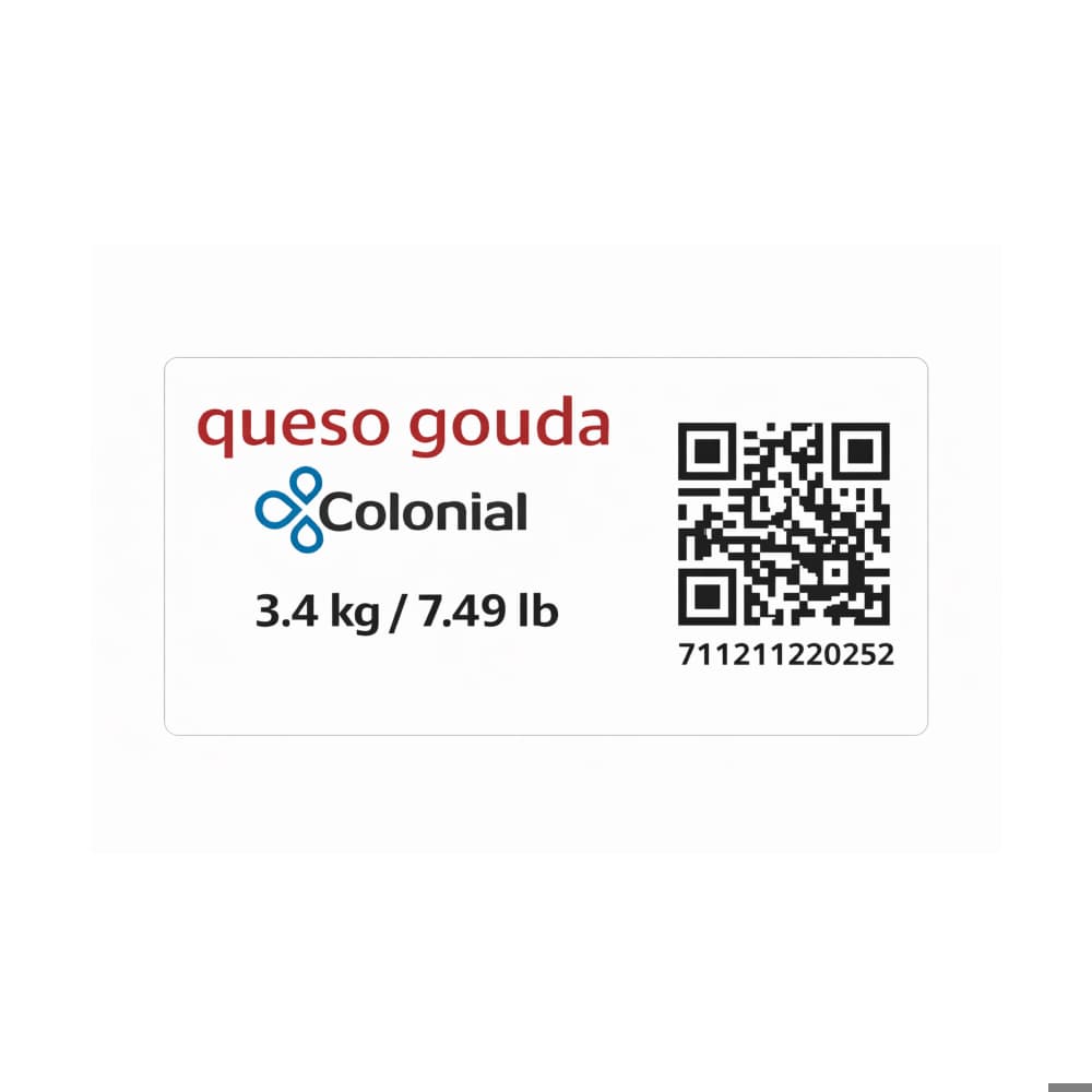 Queso gouda semiduro Colonial (3.4 kg / 7.49 lb) - Miniatura 3