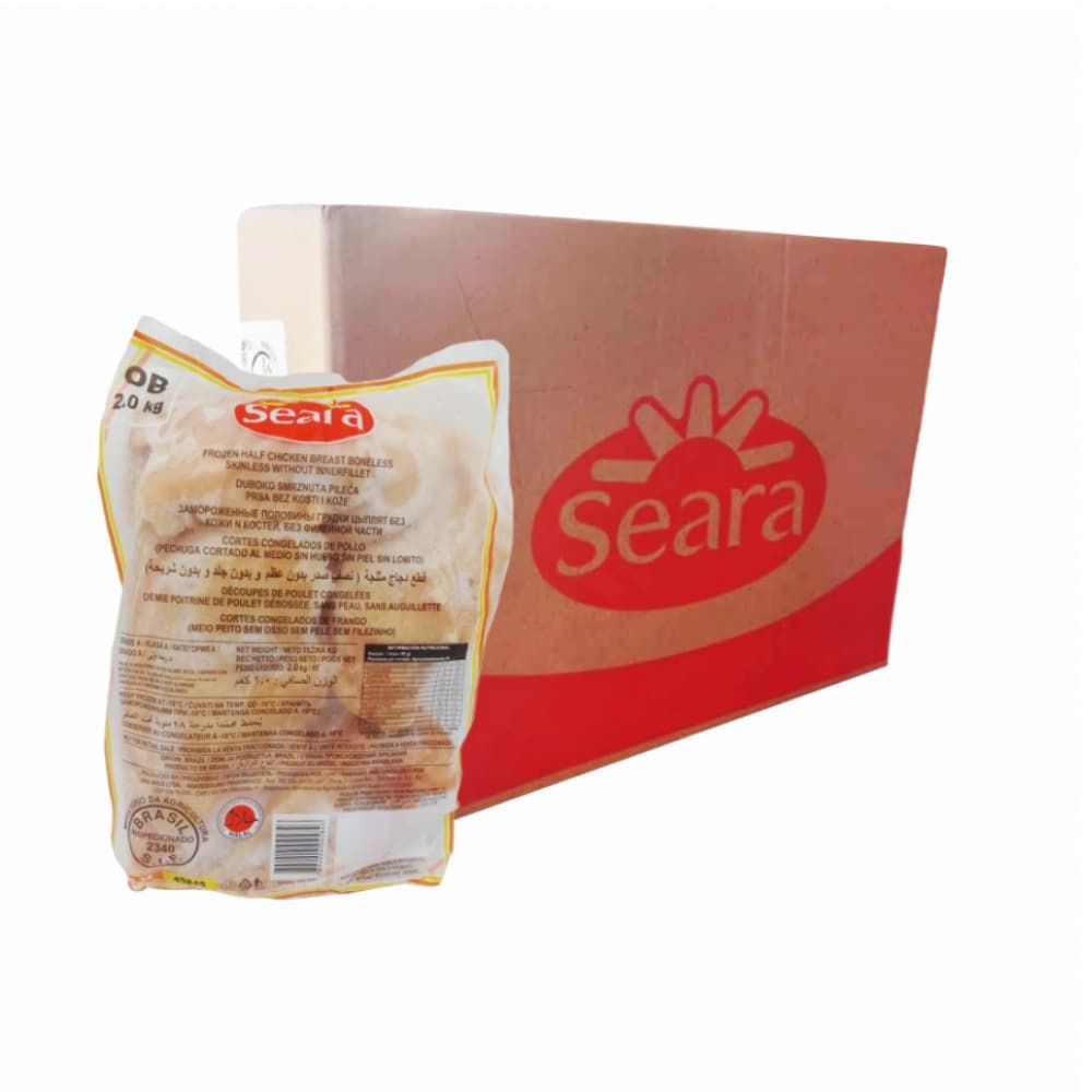 Caja de pechuga de pollo sin piel y sin hueso (12 kg / 26.45 lb) - Miniatura 2