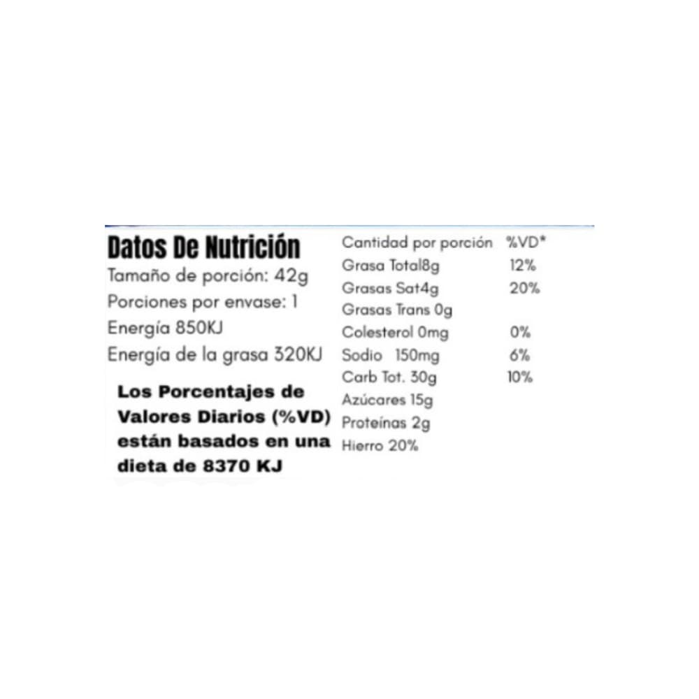 Galletas sabor chocolate con crema sabor vainilla Black Out GN (42 g / 1.48 oz) - Miniatura 2