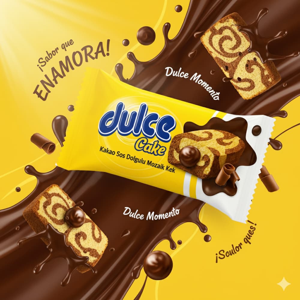 Pastel relleno con salsa de cacao Dulce (24 x 40 g / 1.41 oz) - Miniatura 4