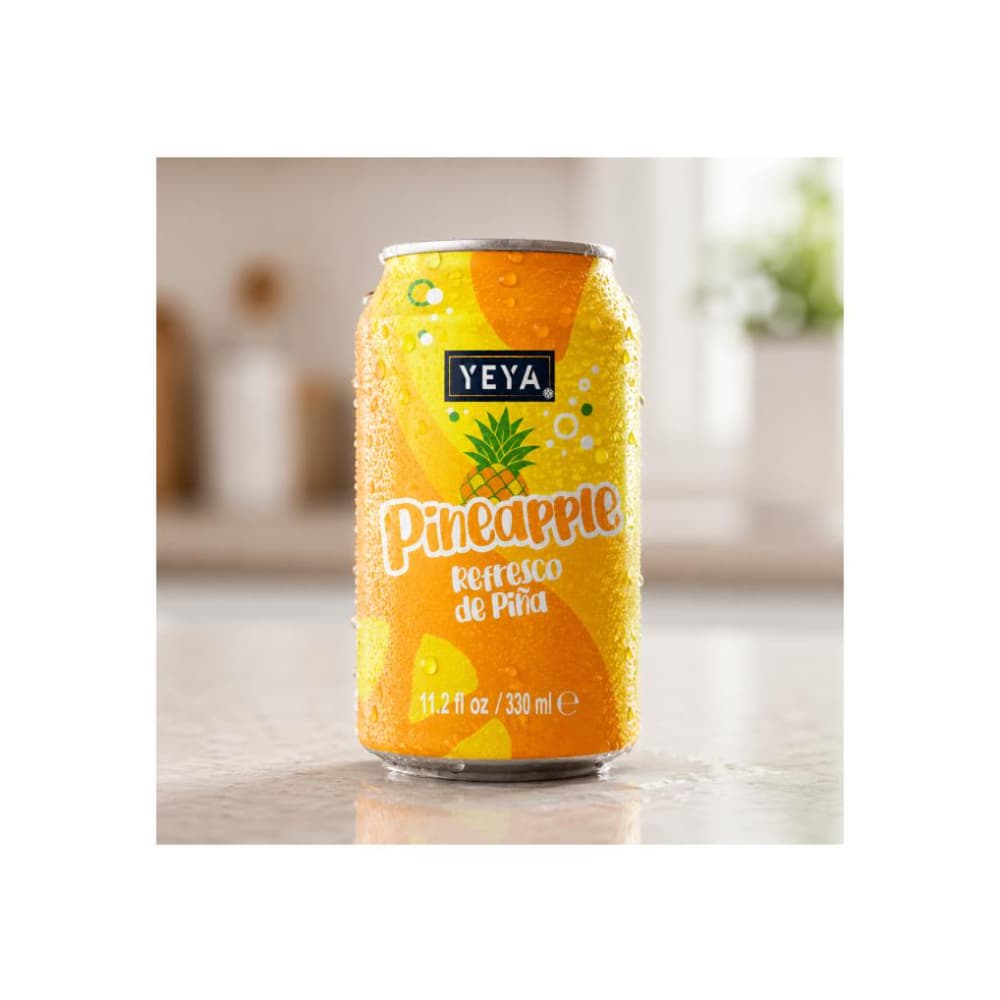 Refresco gaseado de naranja YEYA (6 x 330 ml / 11.2 fl oz) - Miniatura 2