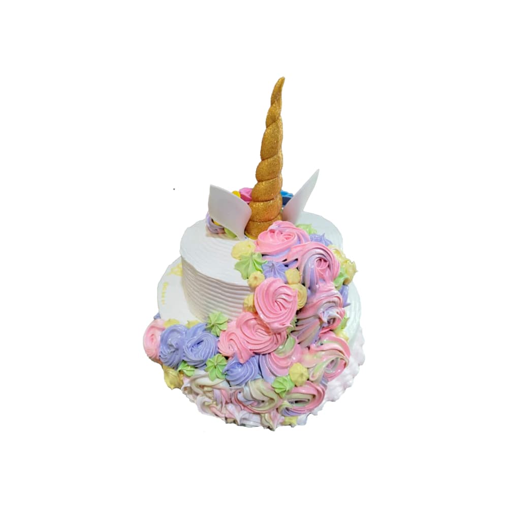 Cake unicornio de dos pisos Kaona (25 comensales) - Miniatura 2
