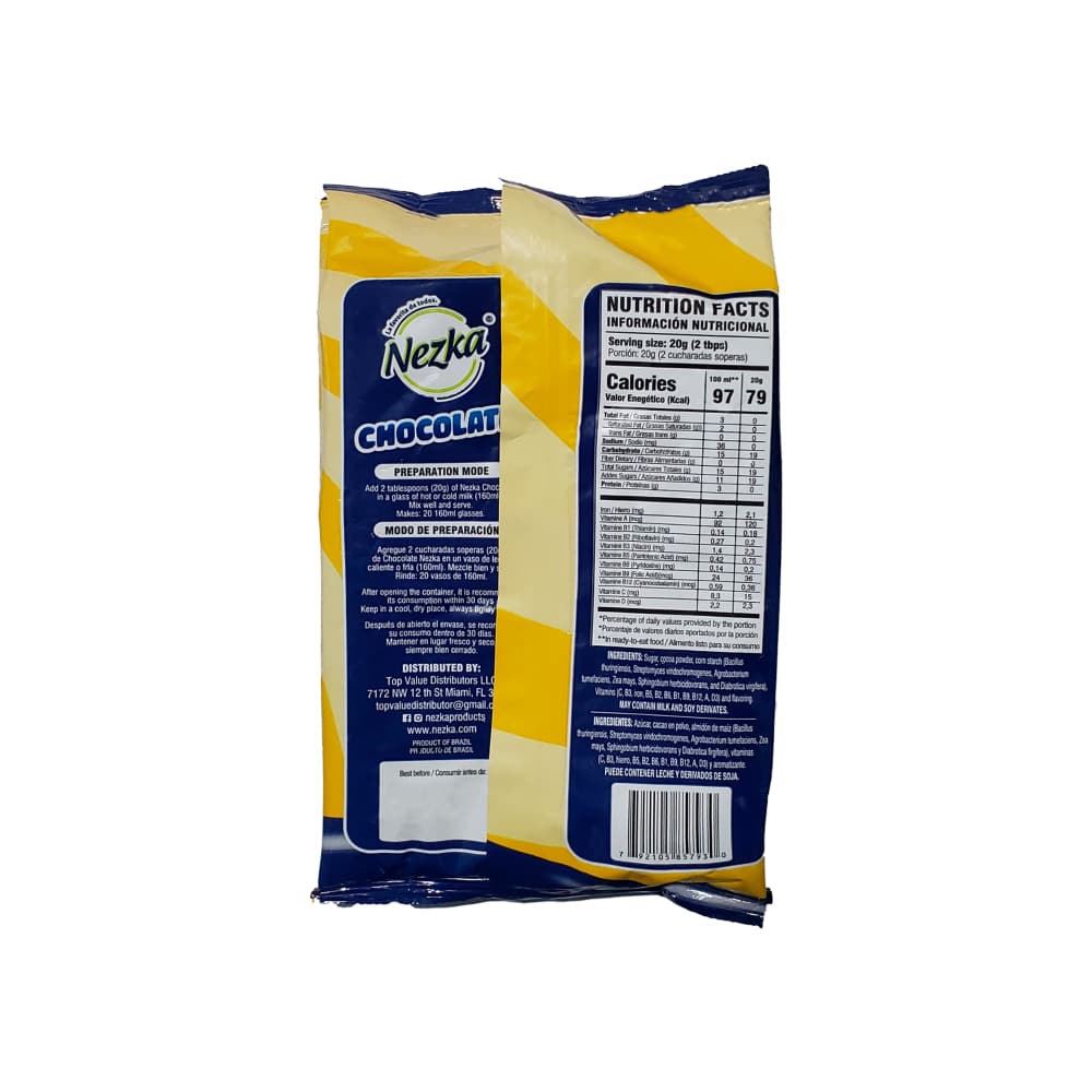 Chocolate instantáneo Nezka (400 g / 14.11 oz) - Miniatura 2
