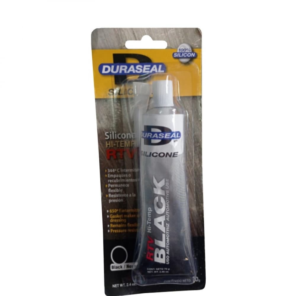 Silicona negra de alta temperatura Duraseal (70 g / 2.46 oz) - Miniatura 4