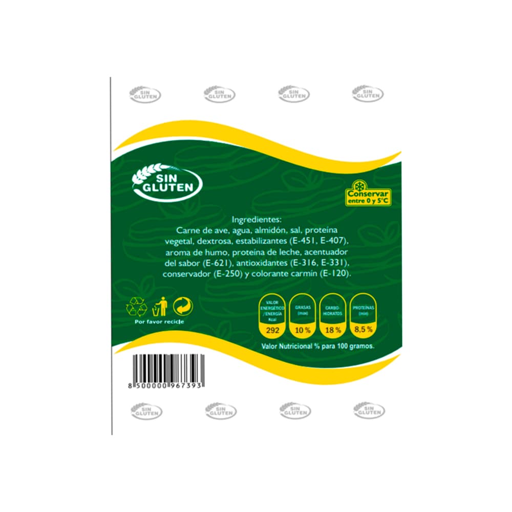 Pasta de bocadito tradicional  Bravo (2 x 300 g / 10.6 oz) - Miniatura 3