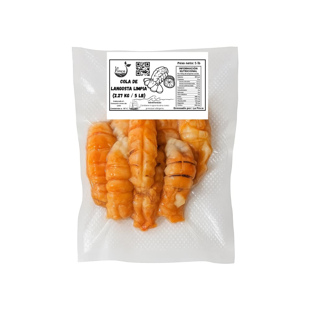 Masa de langosta limpia La Finca (2.27 kg / 5 lb) - Miniatura 3