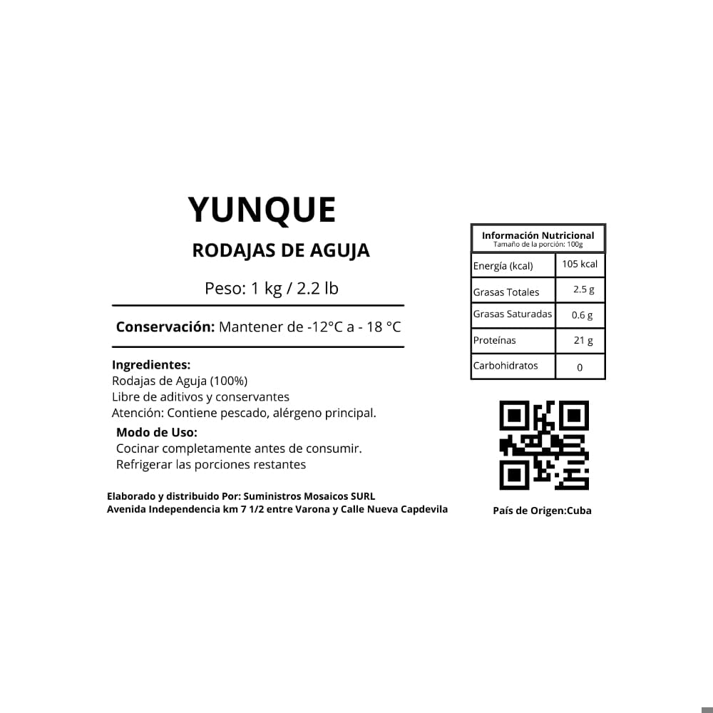 Rodajas de Aguja Yunque (1 kg / 2.2 lb) - Miniatura 2
