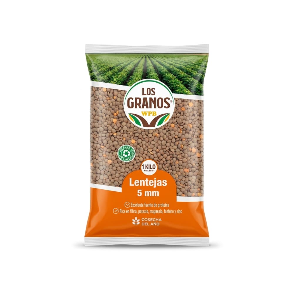 Lentejas Los granos (1 kg / 2.2 lb) - Miniatura 1