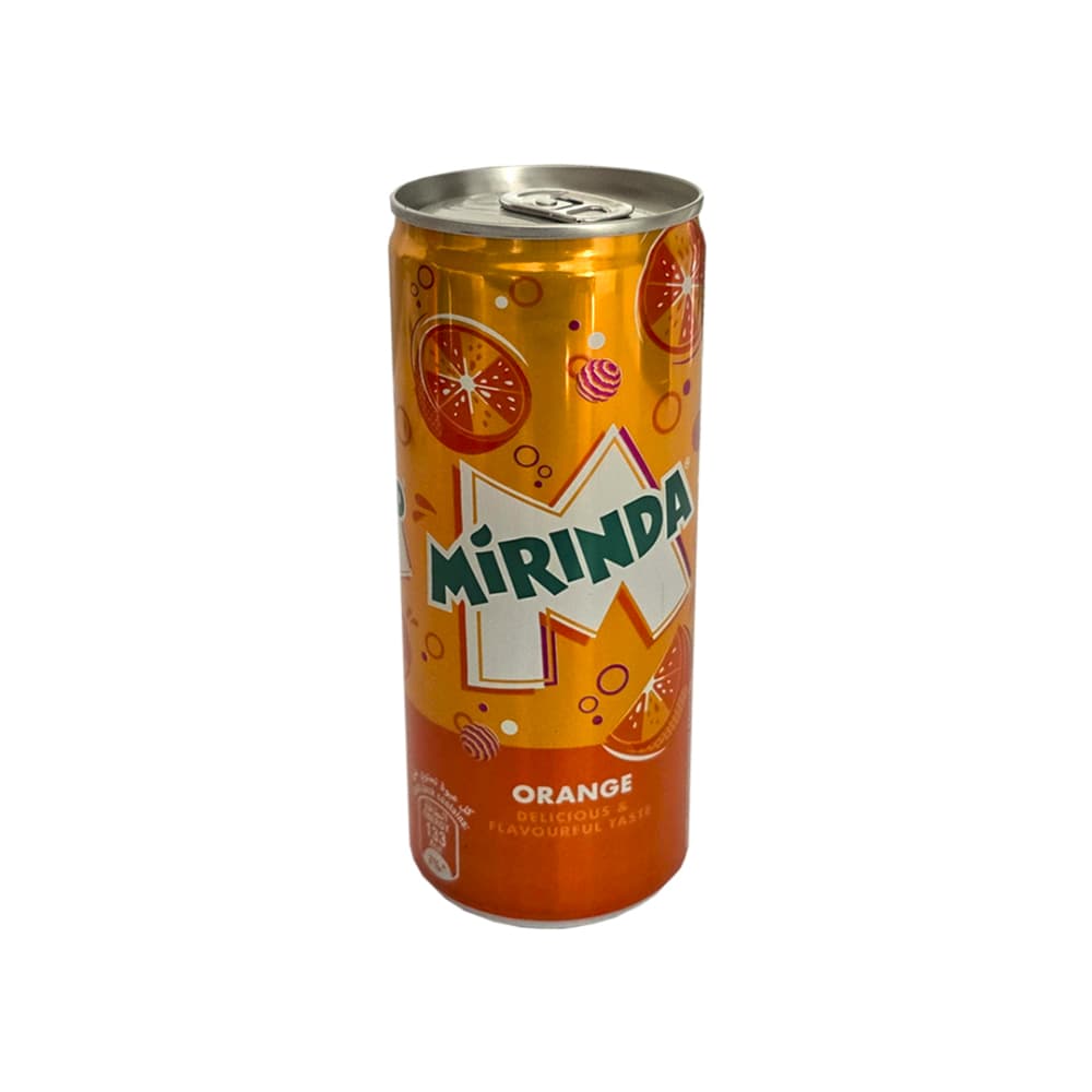 Refresco gaseado de naranja Mirinda (250 ml) - Imagen 1