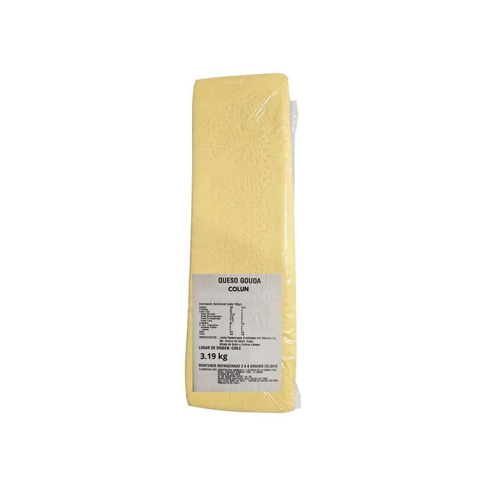 Queso Gouda Colun (3.19 kg / 7.03 lb) - Miniatura 1