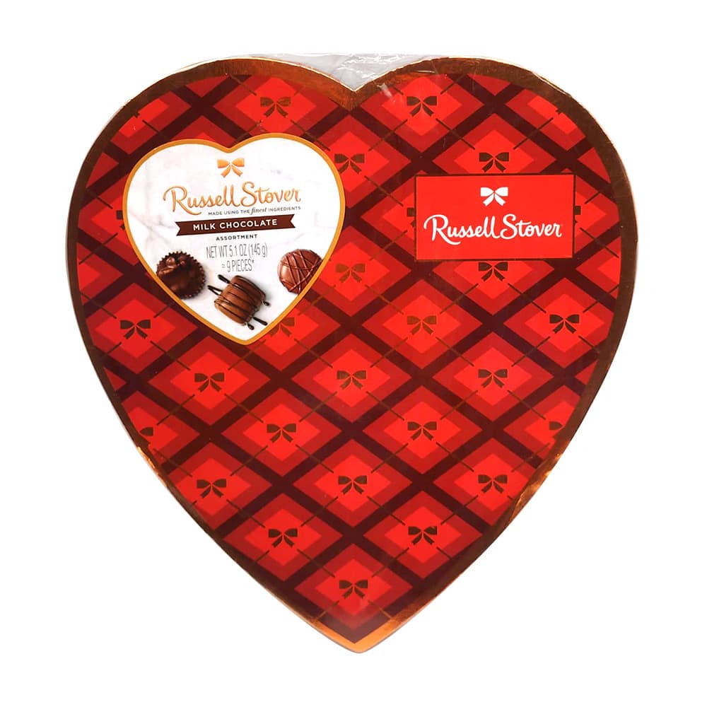 Surtido de bombones de chocolate con leche Russell Stover (145 g / 5.1 oz) - Imagen 1