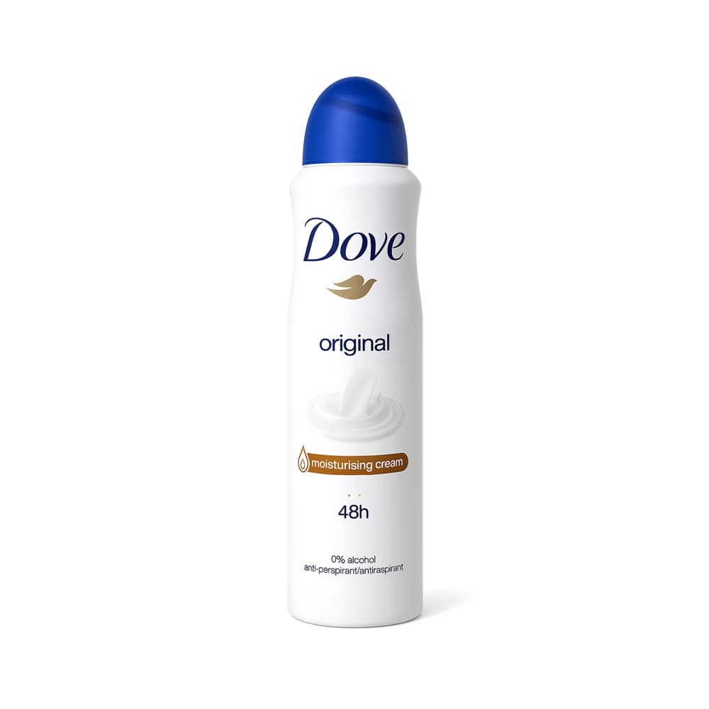 Desodorante en spray Original Dove (150 ml) - Imagen 1