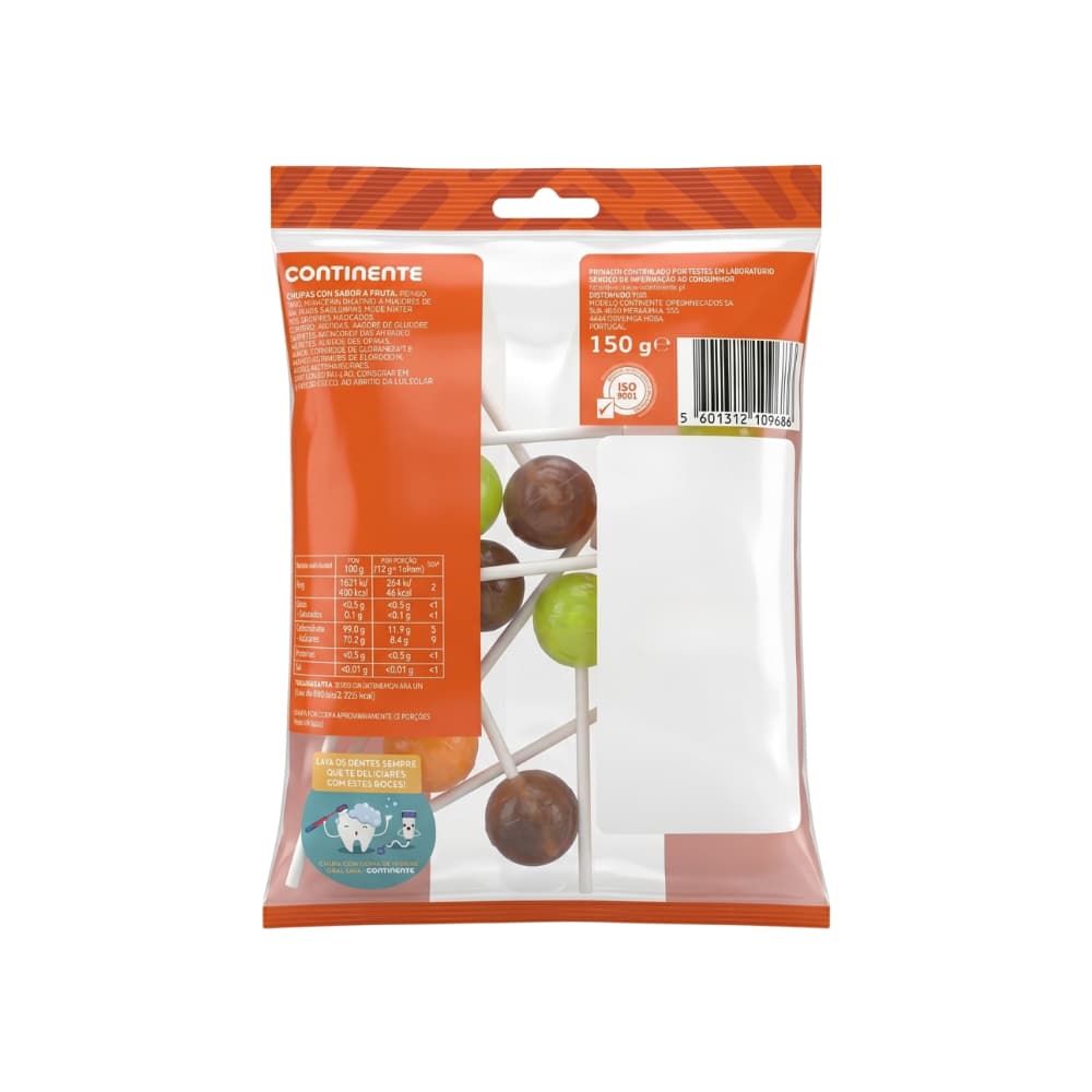 Piruletas surtidas Continente (150 g / 5.29 oz) - Miniatura 2