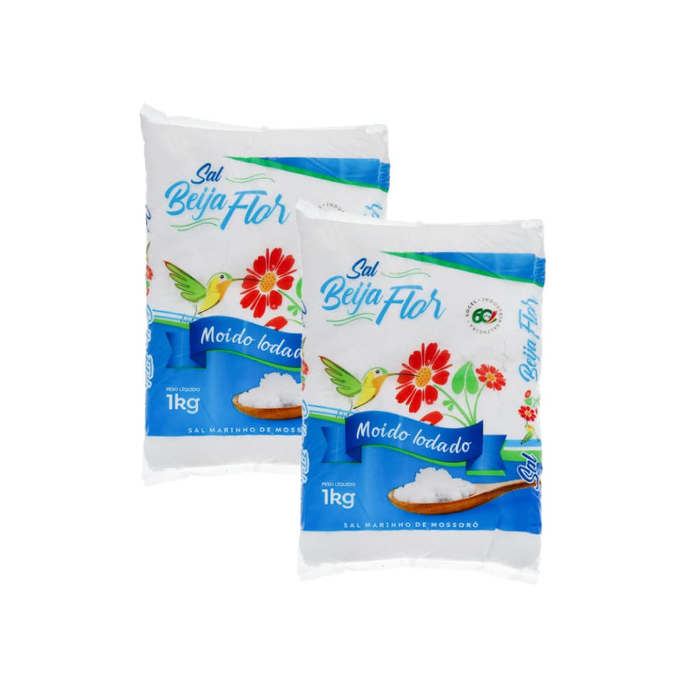 Sal marina (2 x 1 kg / 2.2 lb) - Imagen 1